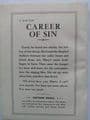 CAREER OF SIN by GORDON SEMPLE NO 27 (Paperback)