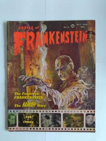 CASTLE OF FrankENSTEIN VOL 1 NO 3 (1962)