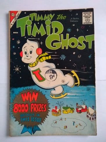 CHARLTON COMICS TIMMY THE TIMID GHOST VOL 1 NO 14 March 1959.