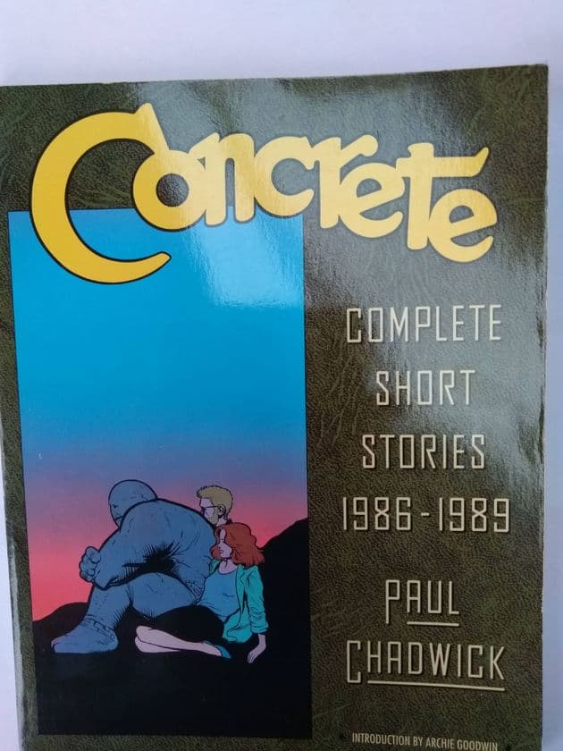 CONCRETE by Paul Chadwick COMPLETE SHORT STORIES 1986-89 (Paperback)