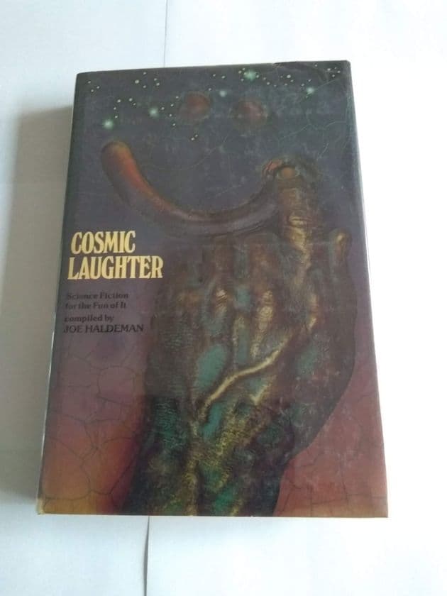 COSMIC LAUGHTER COMPILED BY JOE HALDEMAN (HARDBACK)