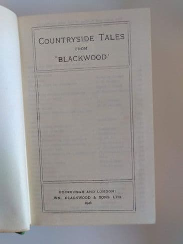 COUNTRYSIDE TALES FROM BLACKWOOD (Hardcover)