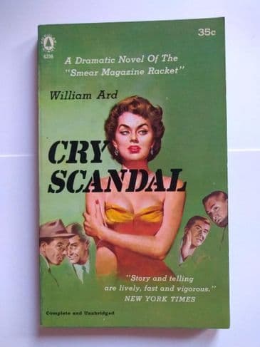 CRY SCANDAL by William Ard (No.G236)  (Paperback)