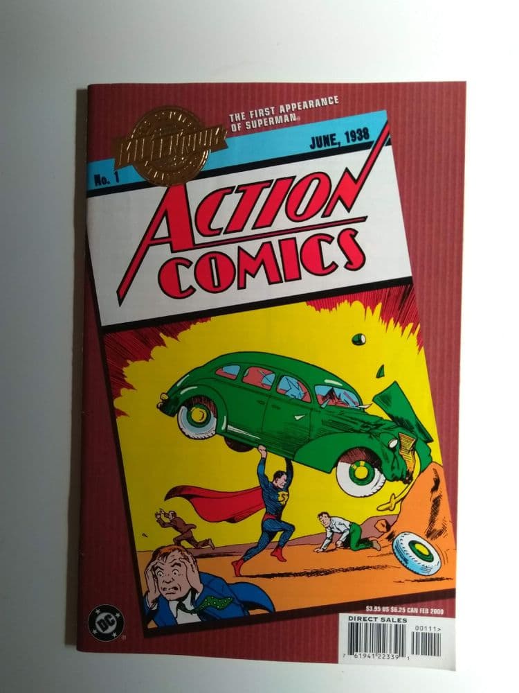 D C COMICS MILLENNIUM EDITIONS ACTION COMICS NO 1 JUNE 1938