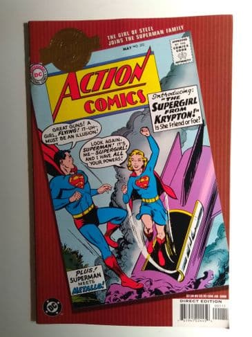 D C COMICS MILLENNIUM EDITIONS ACTION COMICS NO 252 May 1959