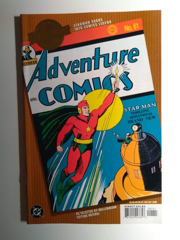 D C COMICS MILLENNIUM EDITIONS ADVENTURE COMICS NO 61 April 1941