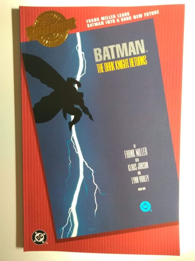 D C COMICS MILLENNIUM EDITIONS BATMAN THE DARK KNIGHT RETURNS NO 1 March 1986