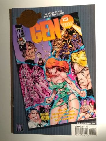 D C COMICS MILLENNIUM EDITIONS GEN 13 NO 1 FEB 1994