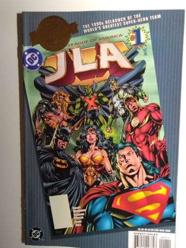 D C COMICS MILLENNIUM EDITIONS J L A NO 1 JAN 1997