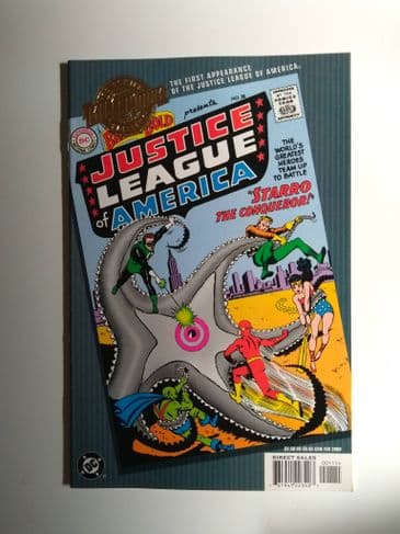 D C COMICS MILLENNIUM EDITIONS JUSTICE LEAGUE OF AMERICA NO 28 March 1960