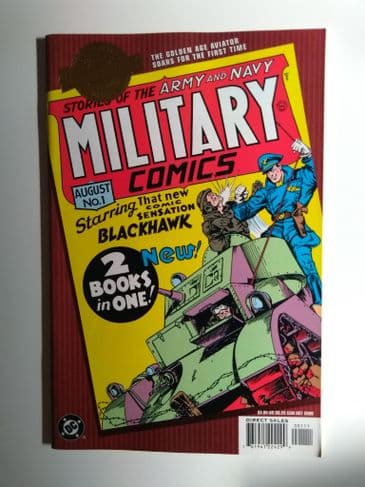 D C COMICS MILLENNIUM EDITIONS MILITARY COMICS NO 1 OCT 2000