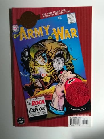 D C COMICS MILLENNIUM EDITIONS OUR ARMY AT WAR NO 81 APR 1959