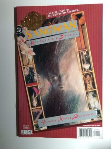 D C COMICS MILLENNIUM EDITIONS SANDMAN MASTER OF DREAMS NO 1 JAN 1989
