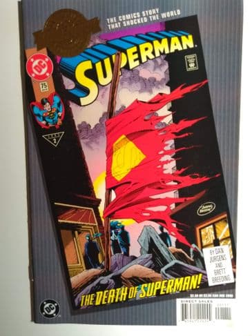 D C COMICS MILLENNIUM EDITIONS SUPERMAN NO 75 JAN 1993