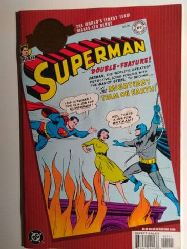 D C COMICS MILLENNIUM EDITIONS SUPERMAN VOL 1 NO 76 MAY-June 1952