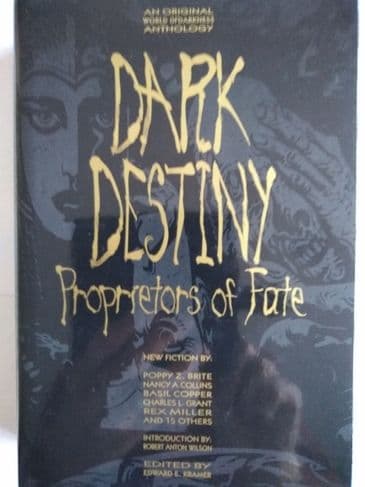 DARK DESTINY PROPRIETORS OF FATE Edited by Edward E Kramer (Hardcover)