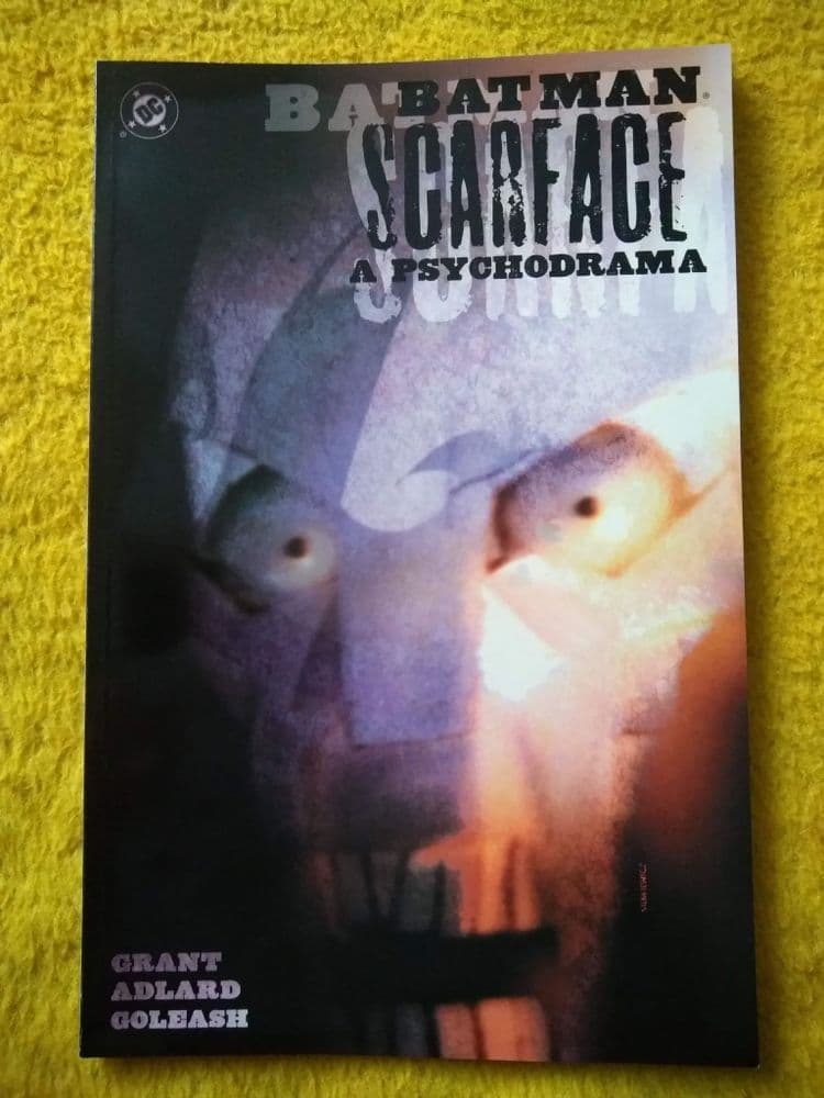 DC COMICS BATMAN SCARFACE A PSYCHODRAMA Paperback