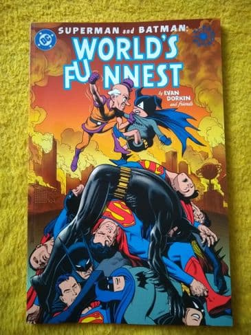 DC COMICS WORLD'S FUNNIEST SUPERMAN & BATMAN (Paperback)