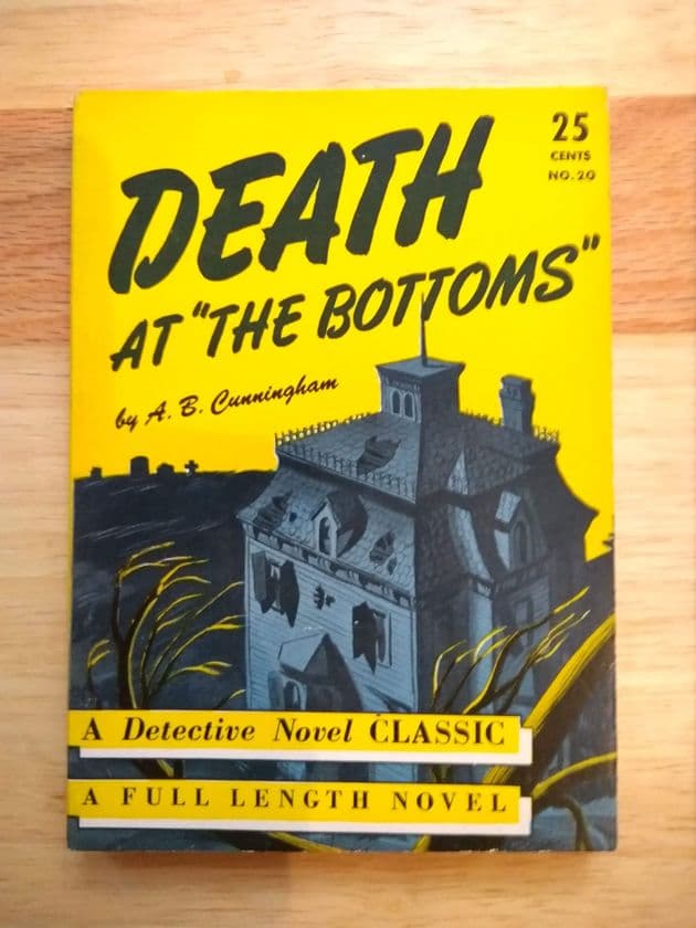 DEATH AT "THE BOTTomS " by A B Cunningham (NO 20 ) (Paperback)