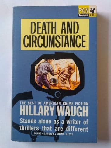DEATH & CIRCUMSTANCE by Hillary Waugh (X514)  (Paperback)