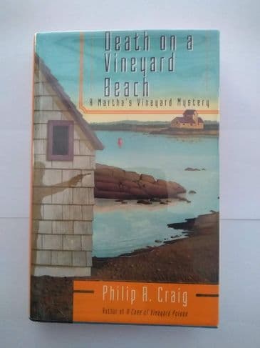DEATH ON A VINEYARD BEACH by Philip R Craig (Signed (Hardcover)