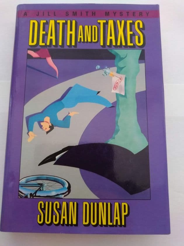 DEATH & TAXES by Susan Dunlap (Hardcover)