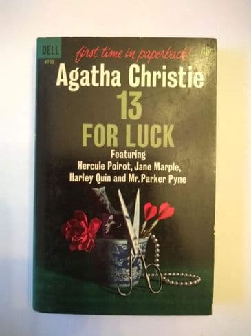 DELL:  13 FOR LUCK by Agatha Christie  (No.8753) (Paperback)