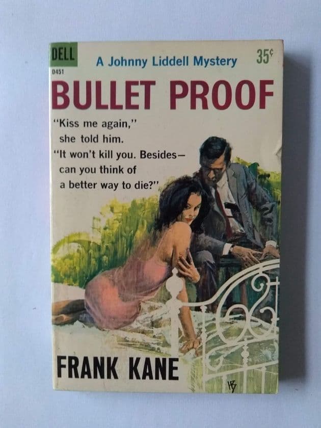 DELL BOOK : BULLET PROOF by Frank Kane (Paperback )