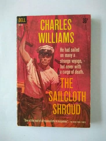 DELL BOOK : THE SAILCLOTH SHROUD by Charles Williams (D410) (Paperback)
