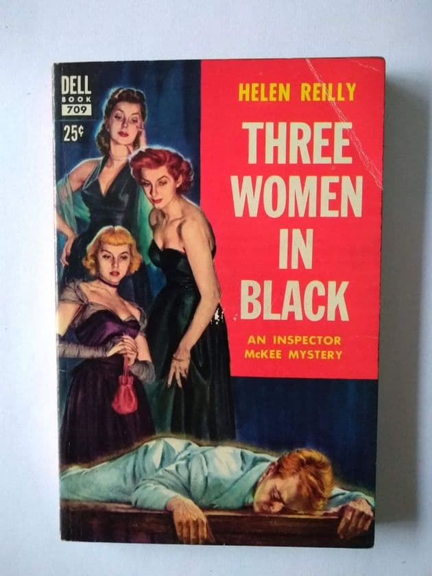 DELL BOOK : THREE WOMEN IN BLACK by Helen REILLY (Paperback )