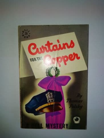 Dell Mapback: Curtains for the Copper (paper back) by Thomas Polsky