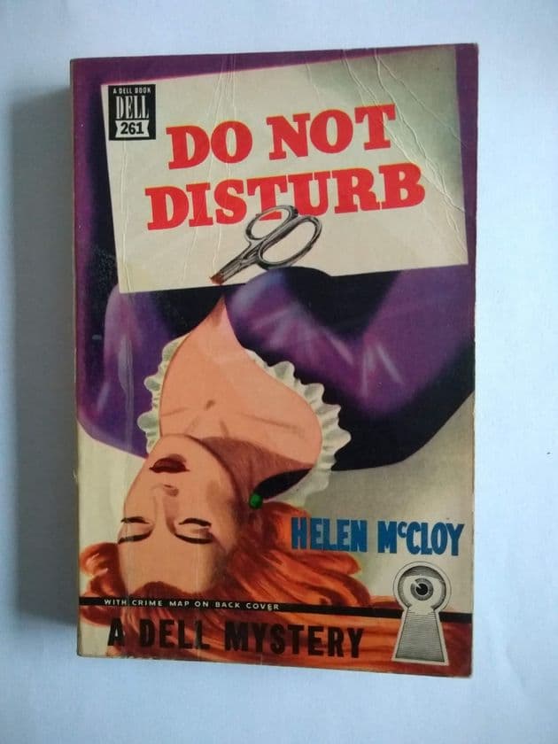 Dell Mapback: DO NOT DISTURB by Helen McCloy  (Paperback)