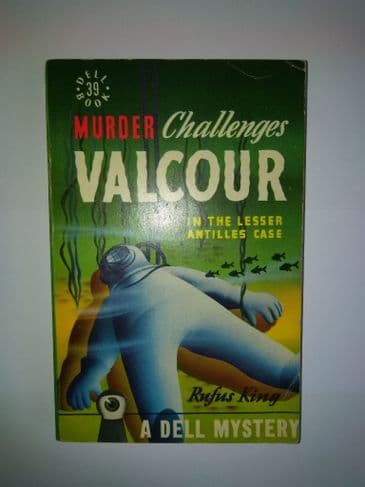 Dell Mapback: Murder Challenges Valcour (paper Back) by Rufus King