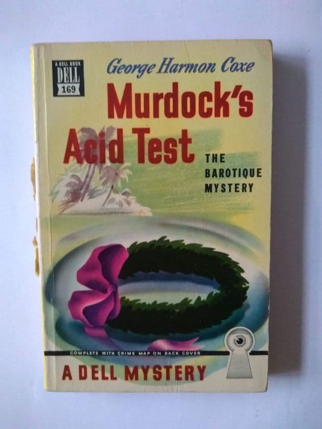 Dell Mapback: MURDOCK'S ACID TEST by George Harmon Coxe (Paperback)