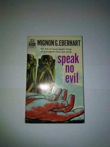 Dell Mapback: Speak No Evil (Paperback) by Mignon G Eberhart