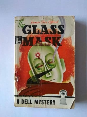 Dell Mapback: THE GLASS MASK by LENORE Glen Offorf (Paperback)