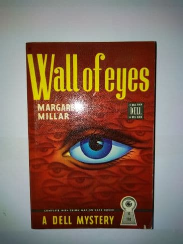 Dell Mapback: Wall of Eyes (Paperback) by Margaret Millar.