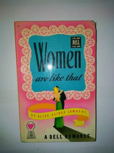 Dell Mapback: Women are like that (Paperback) by Alice Elinor Lambert