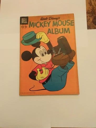 DELL PUBLISHING 1961 WALT DISNEY MICKEY MOUSE ALBUM NO 1151