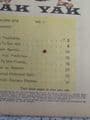 DELL PUBLISHING 1962 YAK YAK A PATHOLOGY OF HUMOUR NO 1186