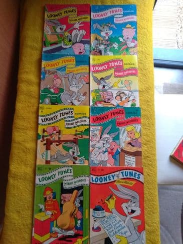 DELL PUBLISHING LOONEY TUNES (22 Copies)  1946-1961