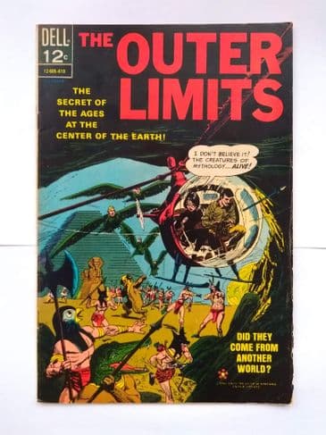 DELL PUBLISHING "THE OUTER LIMITS" NO 10 OCT 1966 (Paperback)
