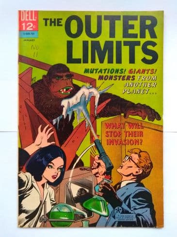 DELL PUBLISHING "THE OUTER LIMITS" NO 11 JAN 1967 (Paperback)