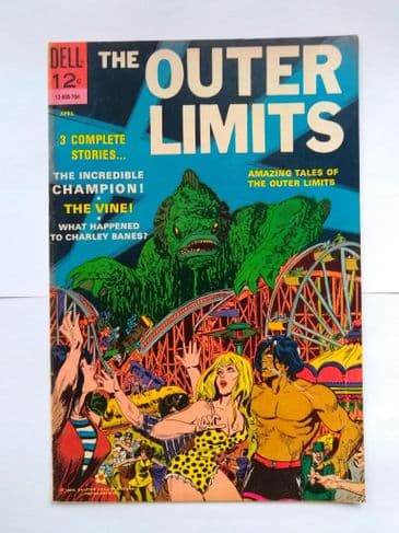 DELL PUBLISHING "THE OUTER LIMITS" NO  12 April 1967 (Paperback)