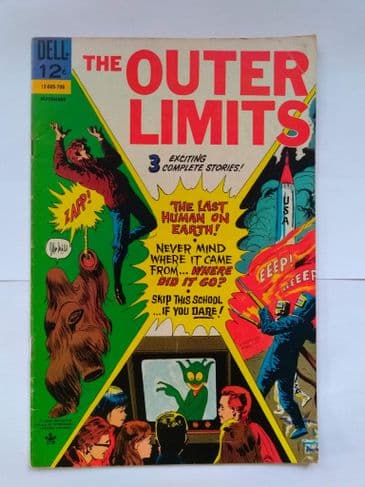 DELL PUBLISHING "THE OUTER LIMITS" NO 15 September 1967 (Paperback)