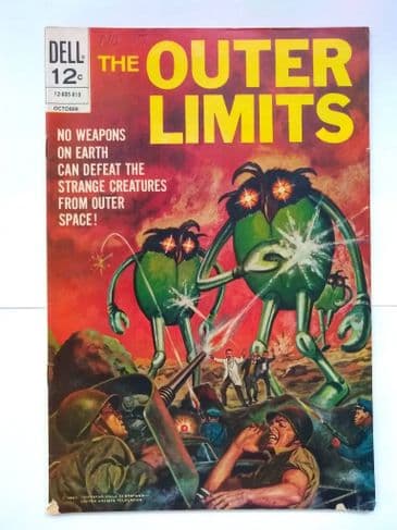 DELL PUBLISHING "THE OUTER LIMITS" NO 17 October 1968  (Paperback)