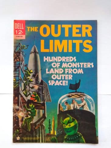 DELL PUBLISHING "THE OUTER LIMITS" NO 3 JUL-SEPT 1964 (Paperback)