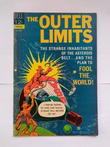 DELL PUBLISHING "THE OUTER LIMITS" NO  7 July - SEPT 1965  (Paperback)