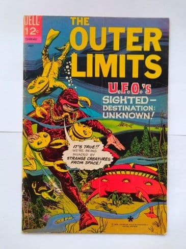 DELL PUBLISHING "THE OUTER LIMITS" NO 9 July 1966  (Paperback)