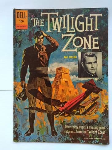 DELL PUBLISHING: THE TWILIGHT ZONE  May -July 1962   (Paperback)